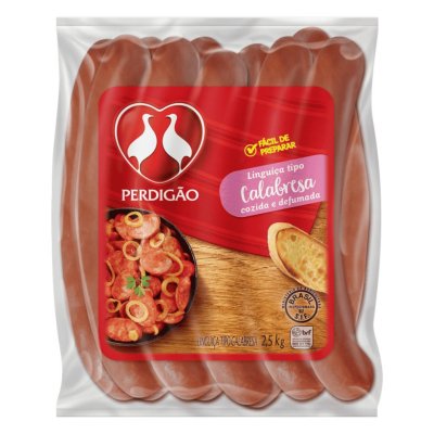 LING CALAB  PERDIGAO PCT 2,50KG CX 10KG