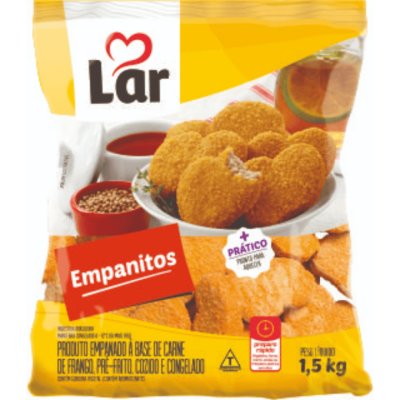 EMPANITOS FRG LAR 4X1,5KG CX 6KG