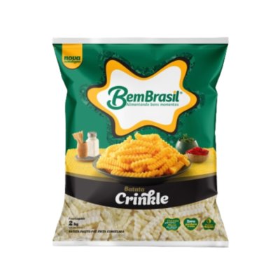 BATATA BB CRINKLE PCT 6X2KG CX 12KG