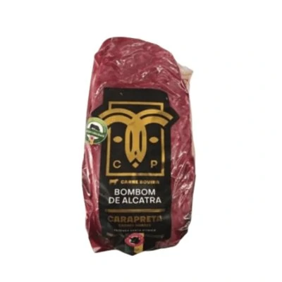 BOMBOM ALCATRA ANGUS CONG CARAPRETA PC +-1KG