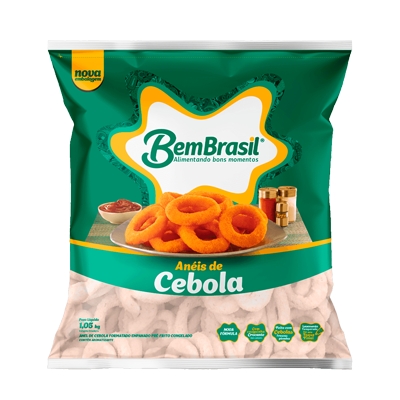 ANEIS CEBOLA BB EMP PCT 1,05 KG CX 6,30KG