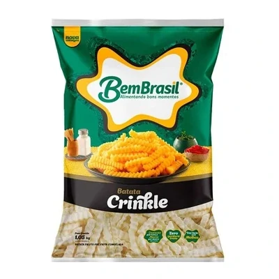 BATATA BB CRINKLE PCT 1,05KG CX 12,60KG