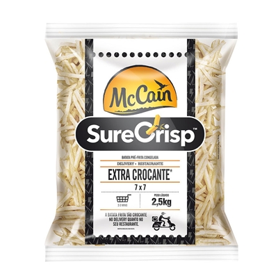 BATATA MC CAIN CROCANTE 7MM 5X CX 12,5KG