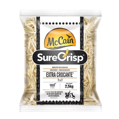 BATATA MC CAIN CROCANTE 7MM 5X CX 12,5KG