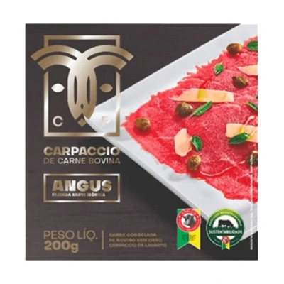 CARPACCIO ANGUS CONG CP 200GR/17 CX 3,4KG