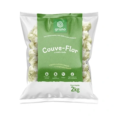 COUVE FLOR GRANO CONG 5X2KG CX10 KG