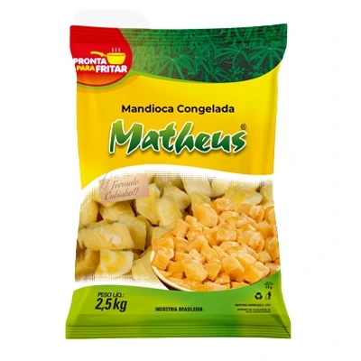 MANDIOCA PEDACOS MATHEUS  CX 10KG
