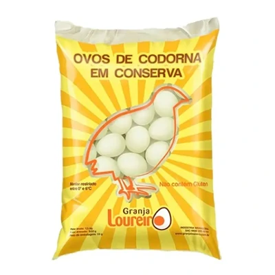 OVOS CODORNA LOUREIRO PCT 900GR CX 13,5 KG