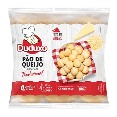 PAO QUEIJO TRAD DUDUXO 30X300G/ CX 9KG