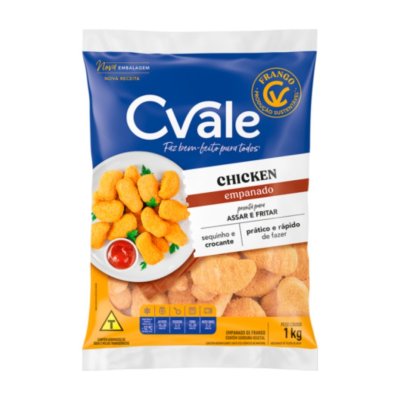 CHICKEN BITS FRG C.VALE PCT 1KG CX10KG