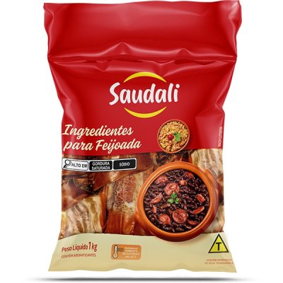 INGREDIENTES P/FEIJOADA SAUDALI PCT 1KG