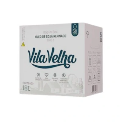 OLEO DE SOJA VILA VELHA BAG 18 LT